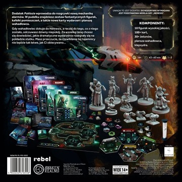 Настольная игра Nemesis: Aftermath (Последствия) - дополнение