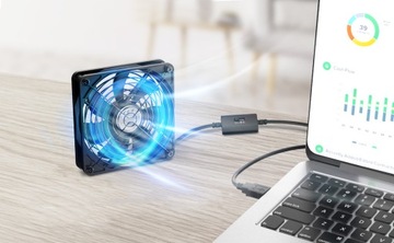 КОМПЬЮТЕРНЫЙ ВЕНТИЛЯТОР USB 5V КОМПЬЮТЕРНЫЙ ВЕНТИЛЯТОР ОХЛАЖДАЮЩИЙ ВЕНТИЛЯТОР