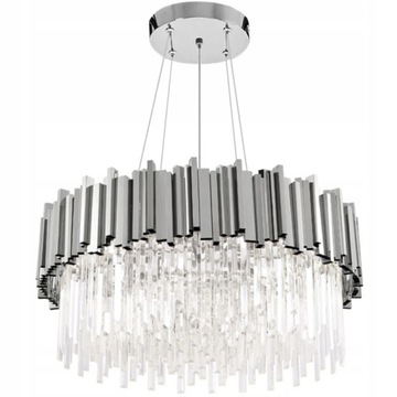 LAMPA WISZĄCA ŻYRANDOL NOWOCZESNY KRYSZTAŁOWY