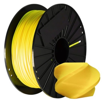 FILAMENT PLA JASNY ŻÓŁTY 2,85mm 1kg F3D