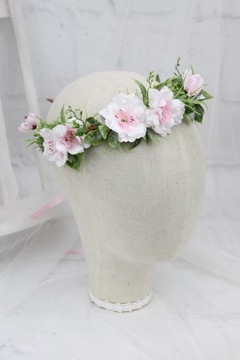 Свадебный венок для причастия, цветочное украшение для волос