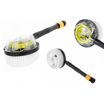 SZCZOTKA MYJKA OBROTOWA 14CM PRANIE MYCIE NA WĄŻ