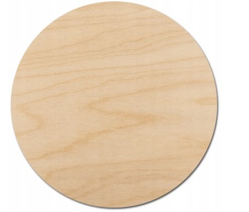 Drewniana podkładka koło pod talerz 28cm Decor