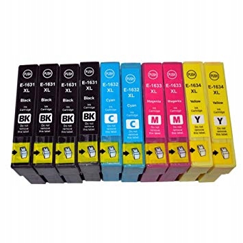 10x TUSZ DO DRUKARKI EPSON WF-2750DWF WF-2760DWF WF-2010 WF-2510 WF-2520 XL