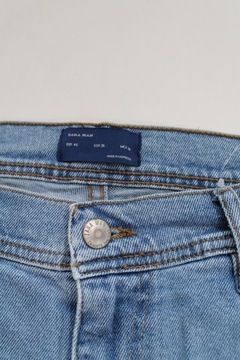 ZARA MAN, SPODNIE JEANS - W 36 / L 30 - DZIURY