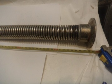 Przewód prózniowy nierdz KF 60/kołnierzfi70,ok70cm-mocny (napylarki-pompy)