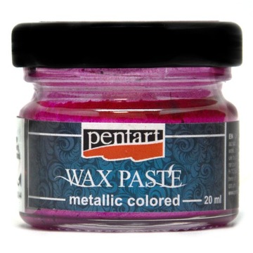 Pasta woskowa 20 ml Magenta Metaliczna Pentart