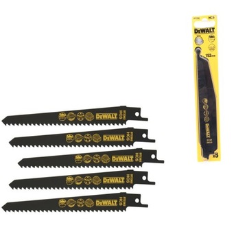 BRZESZCZOTY PIŁY SZABLASTEJ 152mm DEWALT DO DREWNA