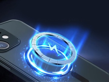 ETUI DO MAGSAFE CZARNY MAT DO APPLE IPHONE 11+ 2x SZKŁO