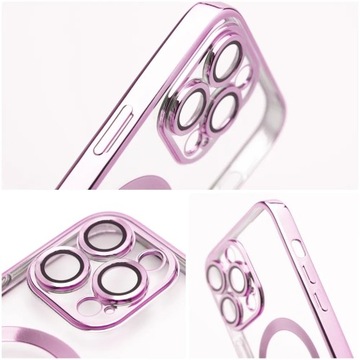 Чехол Electro Mag Cover, совместимый с MagSafe, для IPHONE 14, розовое золото