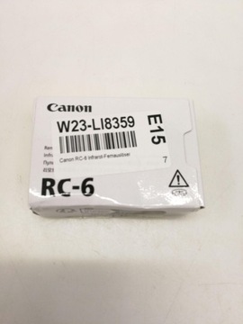 ПУЛЬТ ПУЛЬТА CANON RC-6 ДЛЯ CANON