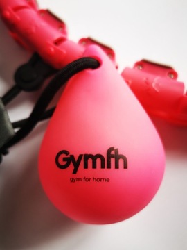 Хула-хуп для похудения GYMFH розовый 120 см