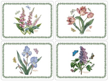 Podkładka korkowa podkładki na stół duże 4 szt. Pimpernel ogród botaniczny
