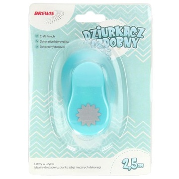 DZIURKACZ OZDOBNY 2,5CM KWIATEK 2 BREWIS