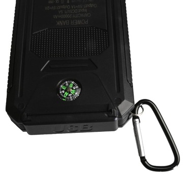 НОВЕЙШИЙ СОЛНЕЧНЫЙ POWERBANK 20000 мАч 2xUSB ФОНАРИК