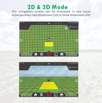 Сельскохозяйственная навигация RICOEL TG-7 ULTRA — Android 12, 4 ГБ ОЗУ