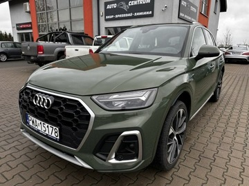 Audi Q5 II Q5-e 2.0 50 TFSI e 299KM 2021 Audi Q5 S-LINE*Tylko 27000km*50 TFSIe*Quattro, zdjęcie 2