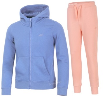 4F DZIEWCZĘCY DRES KOMPLET BLUZA SPODNIE / 164