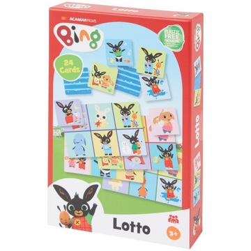 Gra dla dzieci Lotto Karty 24 szt. Bing