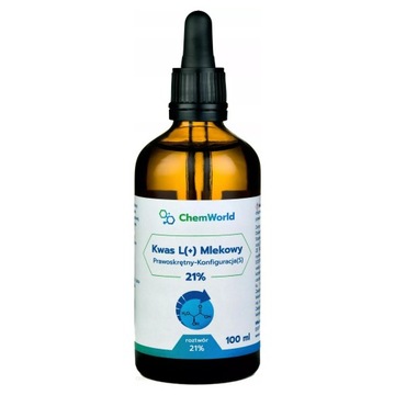 RMS KWAS L(+) MLEKOWY 21% 100 ml AKTYWATOR MMS