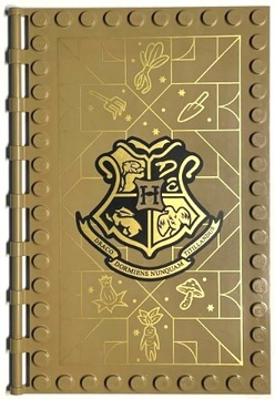 LEGO 69934pb004 Tile 10x16 Hogwart Nadruk 1 szt. N