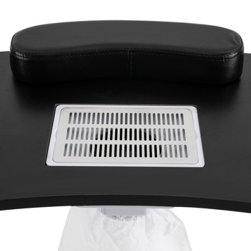 СКЛАДНОЙ МОБИЛЬНЫЙ СТОЛИК КОСМЕТИЧЕСКИЙ МАНИКЮРНЫЙ С ВЕНТИЛЯТОРОМ, черный