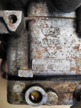 КАРБЮРАТОР WEBER FORD FIESTA 1.1 26/28TLDM15A OE EUROPA 89BFBA