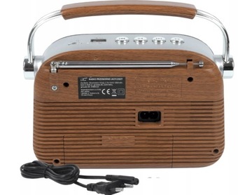 КУХОННОЕ РАДИО НА БАТАРЕЕ ПОРТАТИВНОЕ BLUETOOTH USB FM СТИЛЬНОЕ РЕТРО ВИНТАЖ