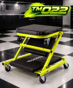 ЛЕЖАНКА МАСТЕРСКАЯ 2В1 150кг СИДЕНИЕ ТАБУРЕТ СТОЛИК МАСТЕРСКИЙ TM022