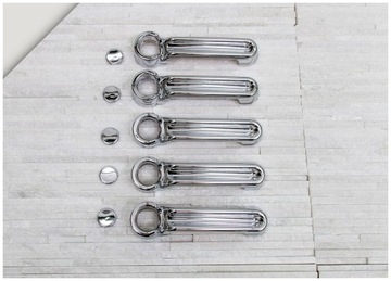 CHROM VRSTVA  KLIKA JEEP WRANGLER JK 2007-2018