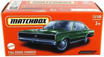 1966 DODGE CHARGER autko MATCHBOX seria 2024