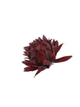 Karczoch omszony 7 cm czerwony