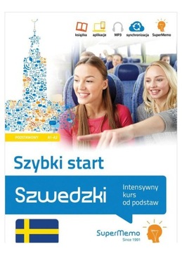 SZWEDZKI. INTENSYWNY KURS OD PODSTAW A1-A2 - Dorota Melerska [KSIĄŻKA]