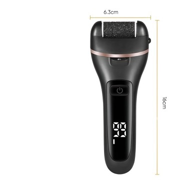 ЭЛЕКТРИЧЕСКАЯ НАПИЛОЧНАЯ МАШИНА ДЛЯ НАПОЛНЕНИЯ ПЯТОК НАБОР ТЕРК LCD ИЗ 6 ВАЛИКОВ ТЕРКА XXL