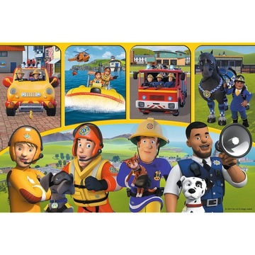 PUZZLE MAXI 24 EL. STRAŻAK SAM I PRZYJACIELE TREFL