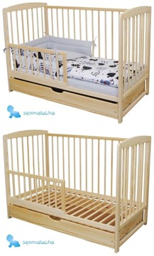 2в1 дополнительный Ан. шарканье. Сосна 120х60(67) комплект ДУО