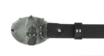 ЧЕРНАЯ КОЖАНАЯ ПОЛОСКА ДЛЯ БРЮК МОТОЦИКЛИСТА 4 СМ