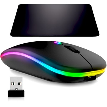 MYSZ BEZPRZEWODOWA MYSZKA DO LAPTOPA BLUETOOTH RGB