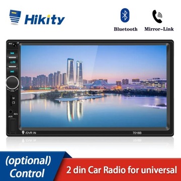 Автомобильный радиоприемник со светодиодной камерой, 12 стилей, MP5 7, универсальный FM