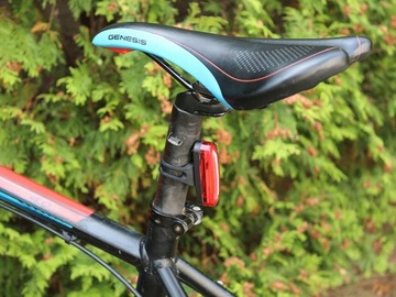 ЗАДНИЙ ВЕЛОСИПЕДНЫЙ ФОНАРЬ, ЗАРЯДНЫЙ, USB LED COB, КРАСНЫЙ, АККУМУЛЯТОРНЫЙ