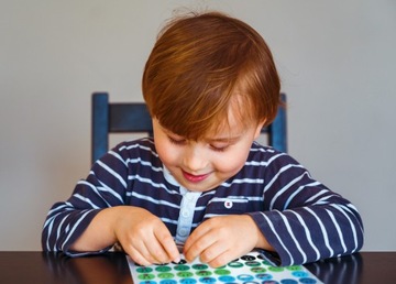 Мотивационные наклейки со смайлами для детского сада.