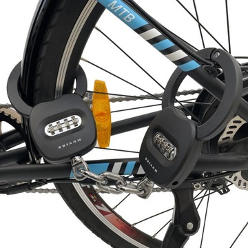 ЗАМОК ДЛЯ ВЕЛОСИПЕДА, РУЧНЫЕ КАРТОЧКИ, ЗАМОК ДЛЯ ВЕЛОСИПЕДА, СКУТЕРА, ЗАМОК MUVIKE