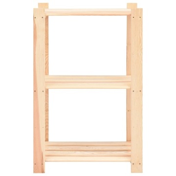 VidaXL Regały z 3 półkami, 2 szt., 60x38x90 cm, so