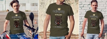 KOSZULKA T-SHIRT NAJLEPSZY MYŚLIWY NA ŚWIECIE XL