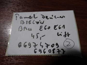 IDEÁLNÍ PANEL ZDVIH ŘAZENÍ BMW E60 E61 FACELIFT 1