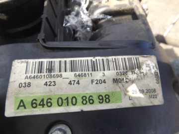 W204 2.2 CDI ДВИГАТЕЛЬ 646811 DELPHI