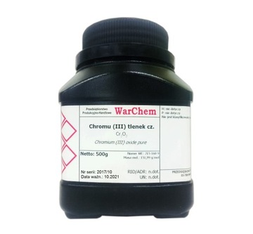 TLENEK CHROMU (III) ZIELONY - czysty - 500g