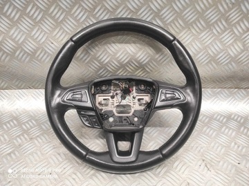 FORD FOCUS MK3 LIFT 2018 KIEROWNICA SKÓRZANA SKÓRA MULTIFUNKCYJNA