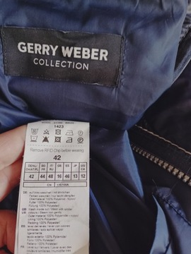 Gerry Weber pikowana lekka kurtka przejściówka 42