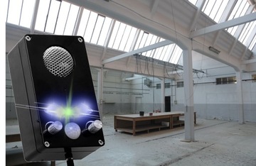 Репеллент от дикой куницы с регулируемой мощностью и сильной вспышкой.